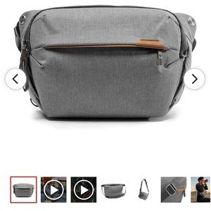 Peakdesign 10L Everyday Sling like new with tags color (Ash)